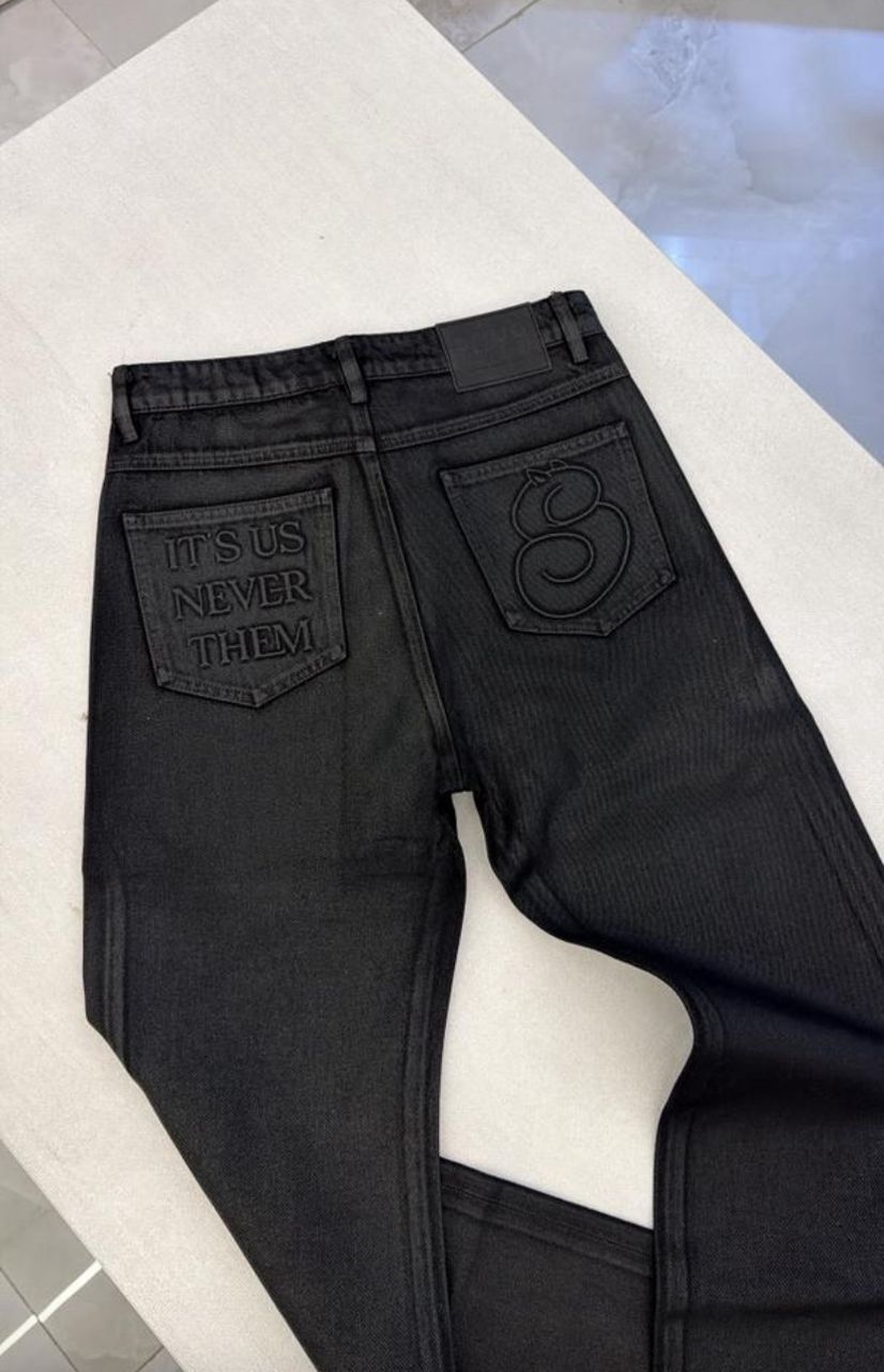 Black Wax Denim
