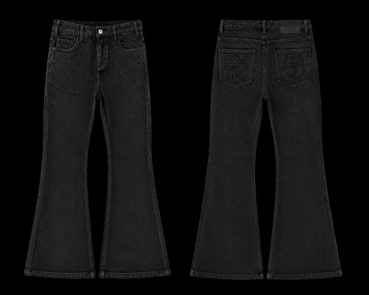 Black Wax Denim
