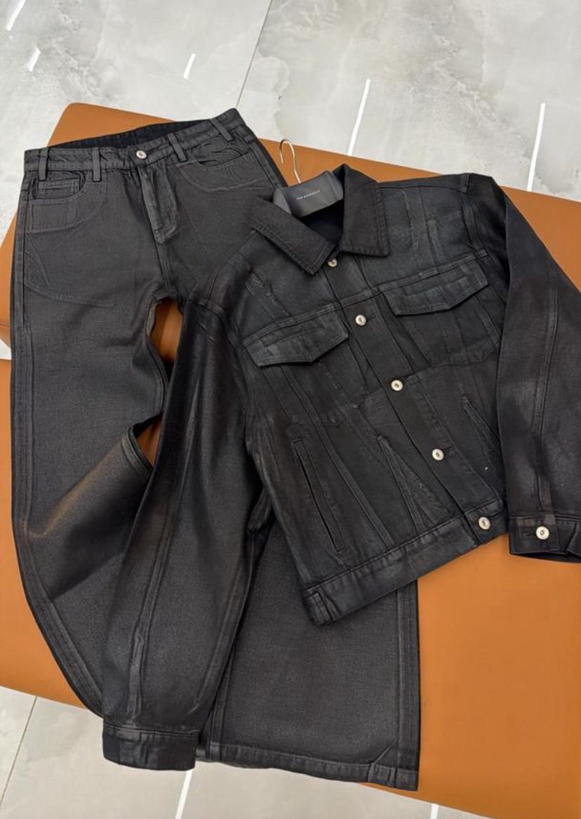 Black Wax Denim & Jacket