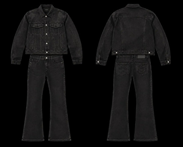 Black Wax Denim & Jacket